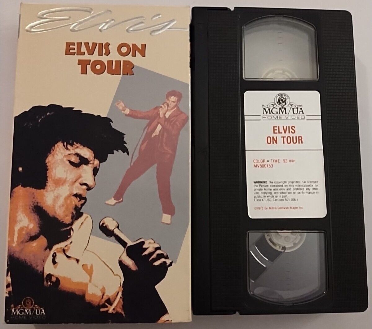 Elvis On Tour (1972 VHS Tape) **Buy 2 Get 1 Free**