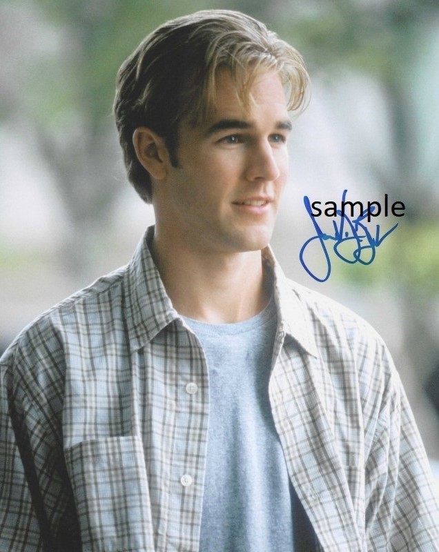 JAMES VAN DER BEEK #3 REPRINT SIGNED 8X10 PHOTO AUTOGRAPHED GIFT DAWSON'S CREEK