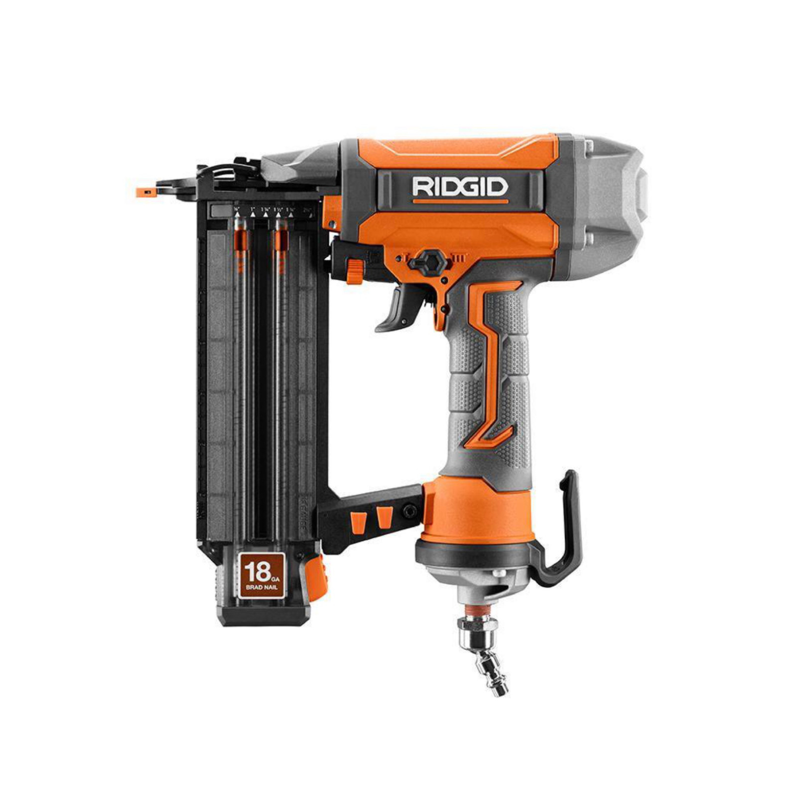 Ridgid Pneumatic 18-Gauge 2-1/8 in. Brad Nailer with CLEAN DRIVE Technology