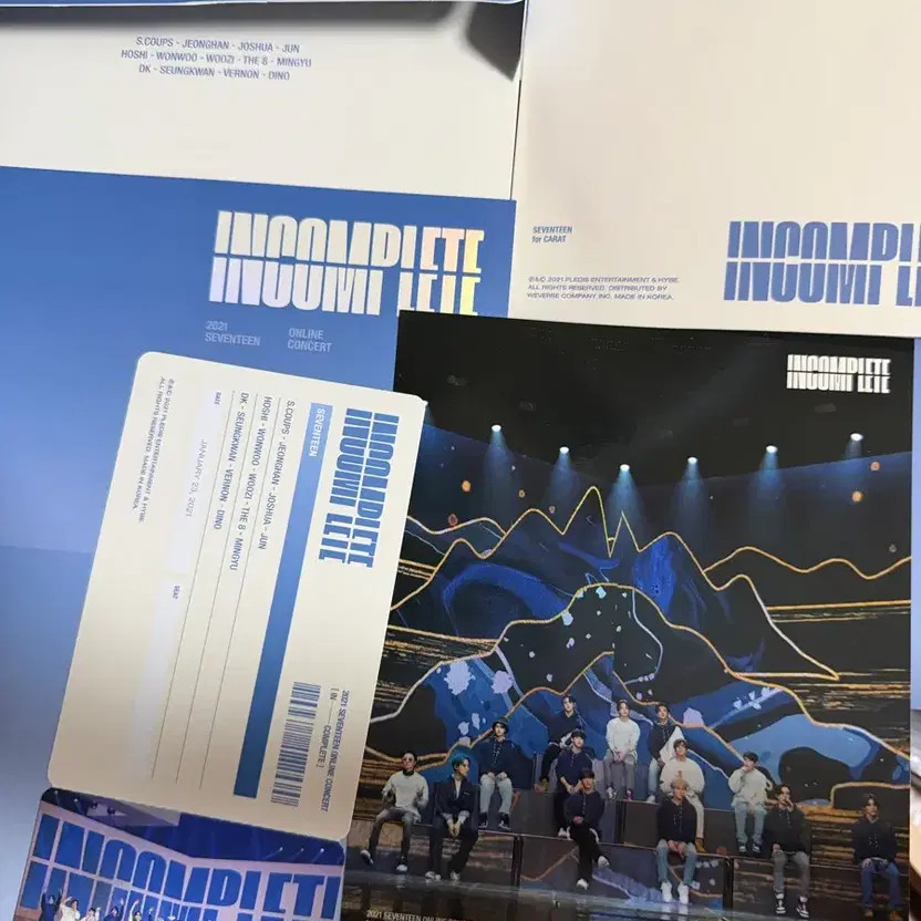 Seventeen 2021 Infinite Online Concert DVD