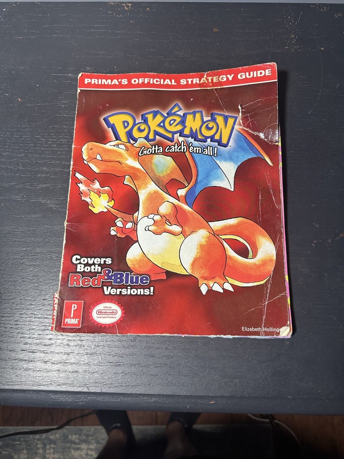 Pokemon Red & Blue Prima Strategy Guide Charizard Cover Nintendo Game Boy Read!!