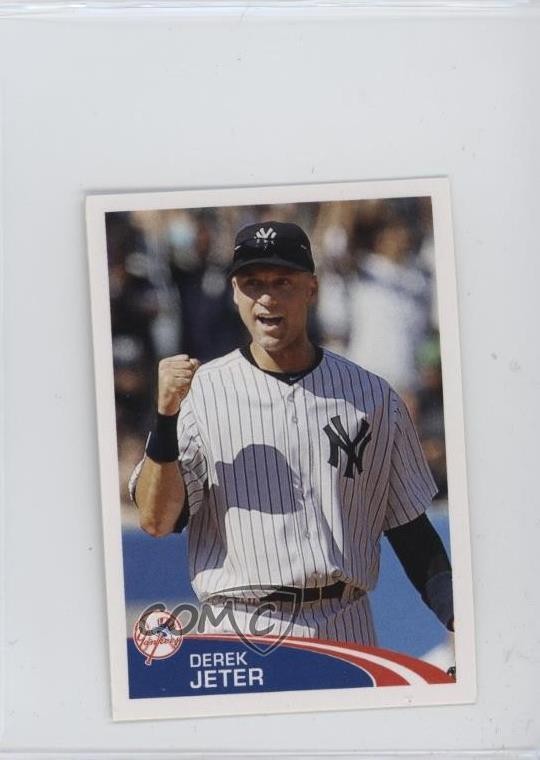 2012 Topps Album Stickers Derek Jeter #21 HOF 0gy1