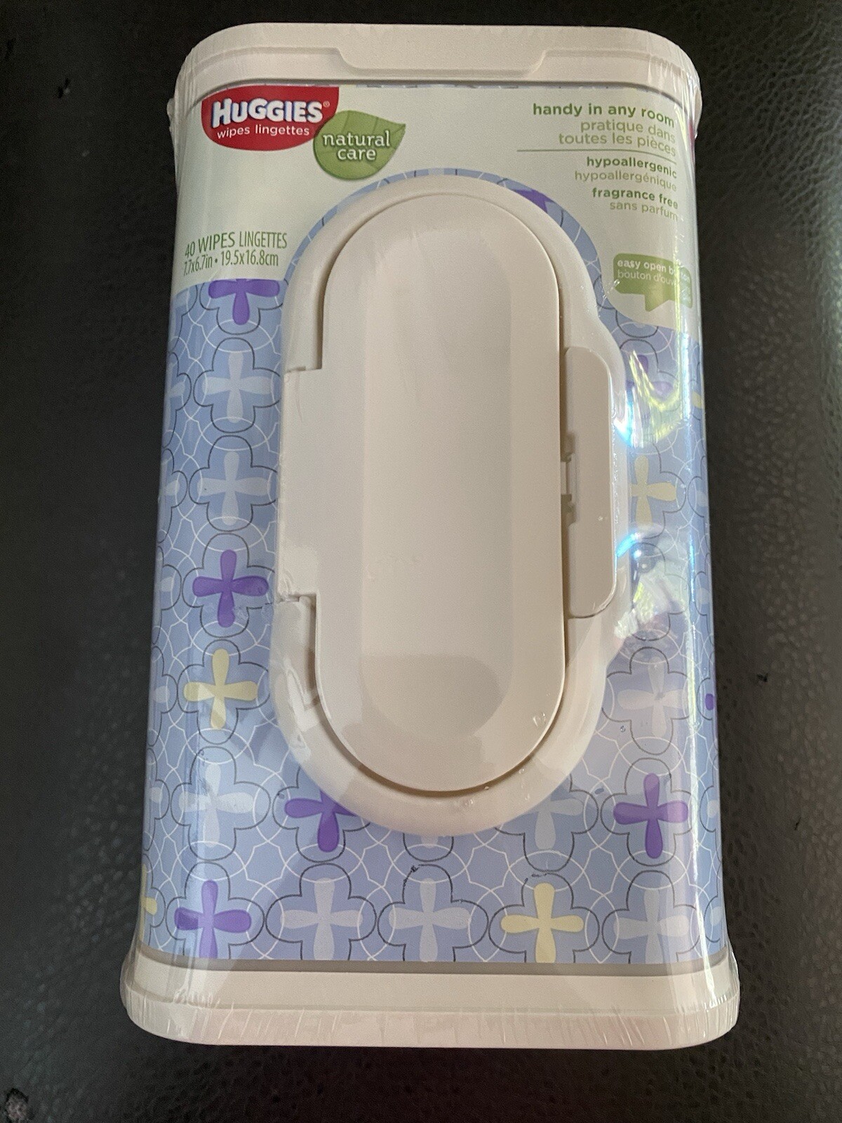 Huggies Baby Wipe Refillable  Container Tub Box Discontinued New Sealed