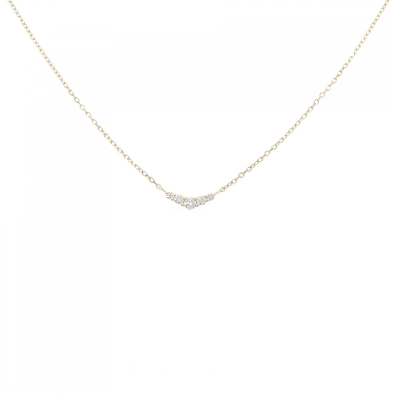 Authentic Vendome Diamond Necklace 0.11CT #260-007-148-1005