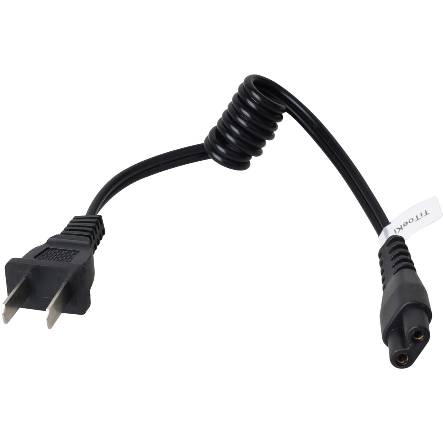 Universal Stun Gun Charger Cord - Compatible with Police Models, Expands to 12''