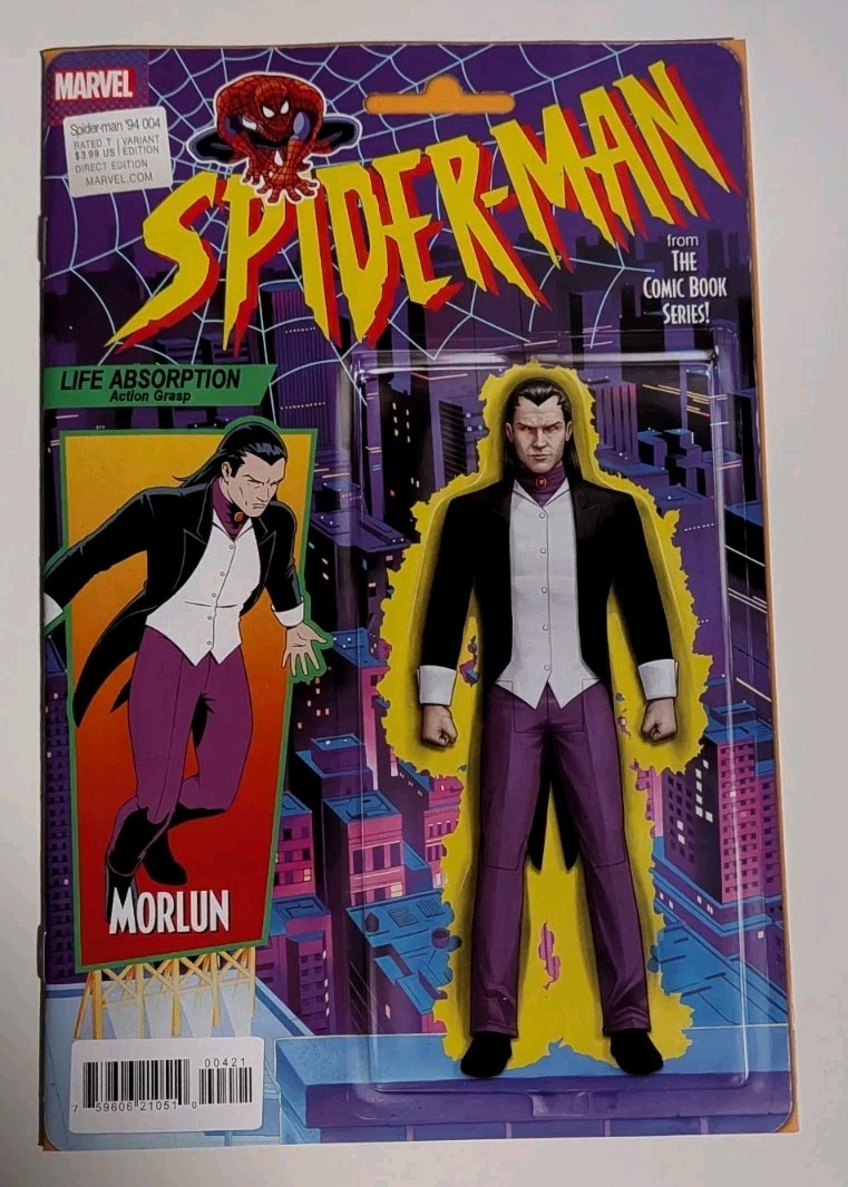 SPIDER-MAN '94 #4 12/24/2025 NM-/VF+ JTC FIGURE VARIANT MARVEL COMICS