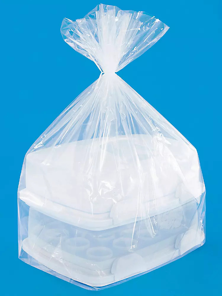 Pack of 250 20 x 10 x 36" 2 Mil Gusseted Poly Bags