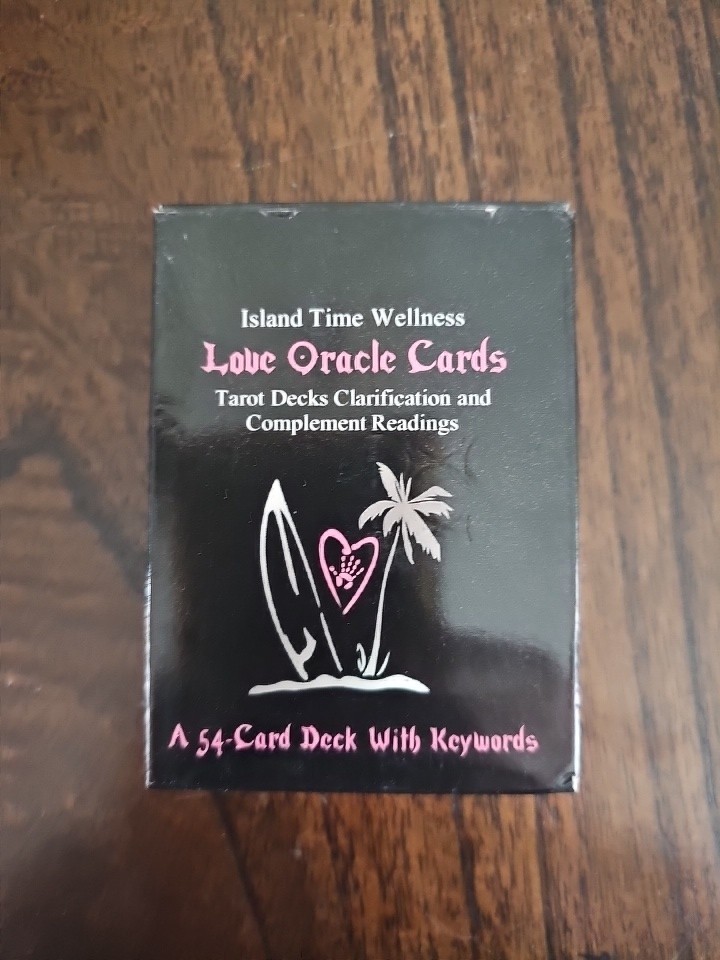 Island Time Wellness Love Oracle Tarot Deck 54 Cards Sealed 