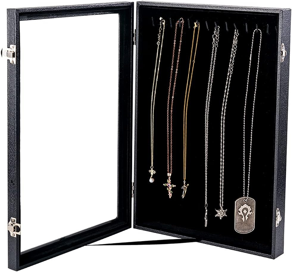 Vertical Necklace Holder Organizer,Necklace Storage,Necklace Organizer Box,Jewel