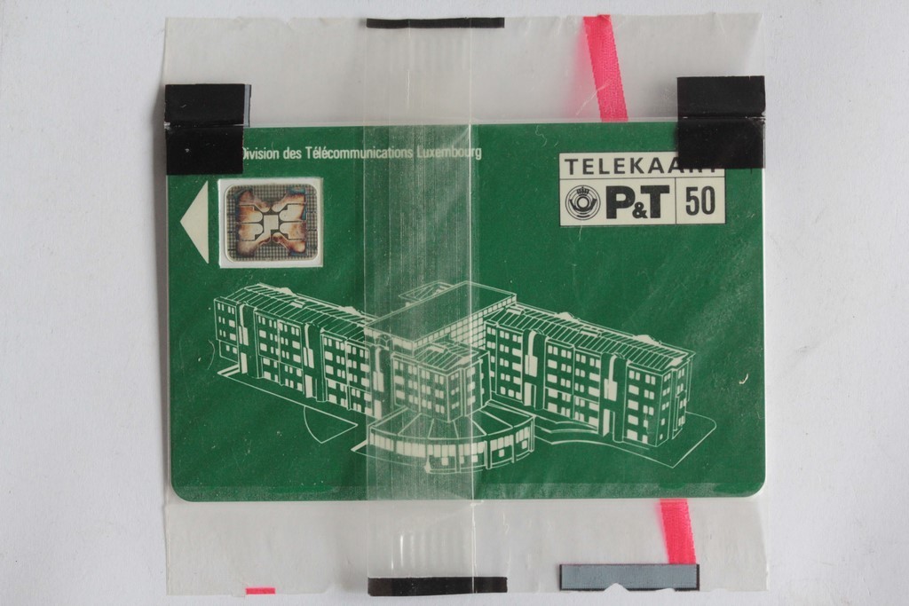 New Luxembourg smart phone card, Telecommunications Division (53838)