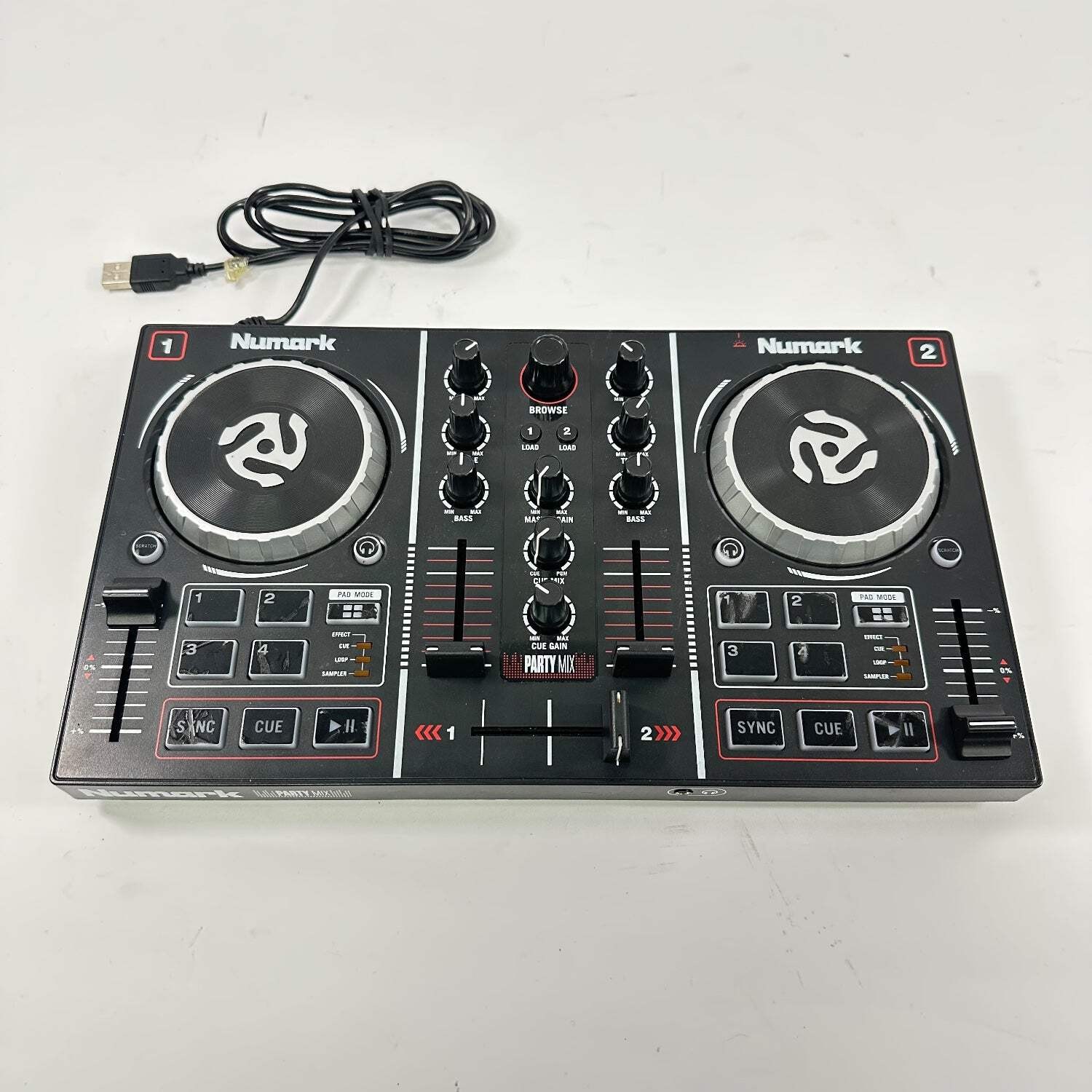 Numark Party Mix 2-Channel DJ Controller with Built In Light Show