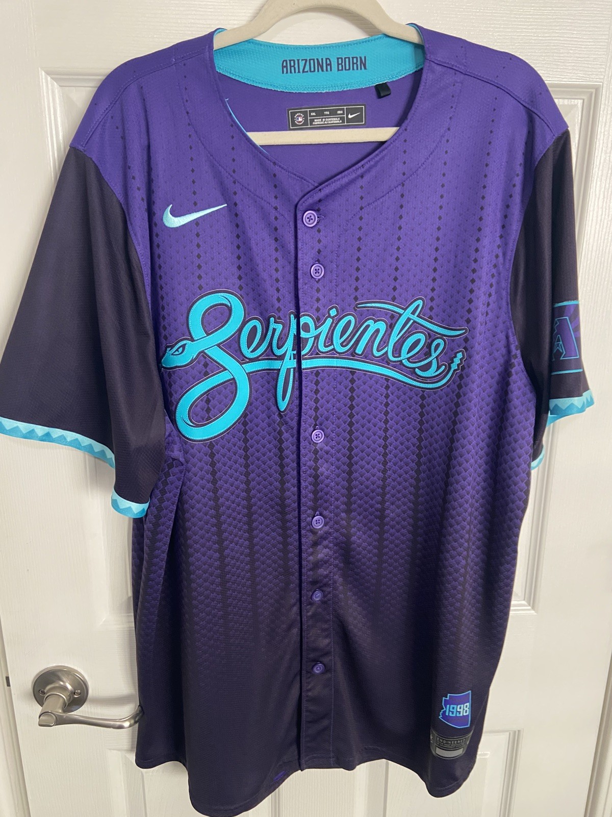 MLB Arizona Diamondbacks Dbacks Serpientes City Connect 2025 Nike Limited Jersey
