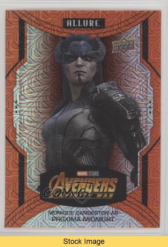 2022 Marvel Allure Sunrise Monique Ganderton as Proxima Midnight #115 READ 2ld