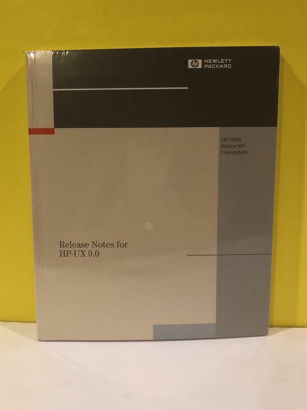 HP B3108-90002 9000 Series 800 Computers Release Notes For UX 9.0