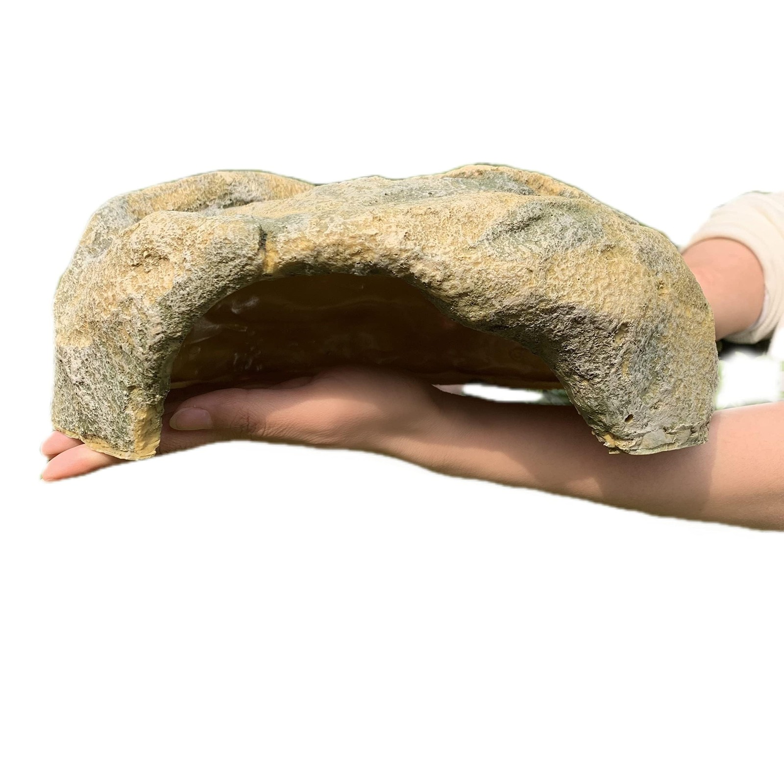 Extra Large Reptile Hide Resin Snake Hideout for Ball Pythons Reptile Hides a...
