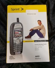 Sprint Sanyo RL 4930 Cell Phone Black Has Color Screen New In Box