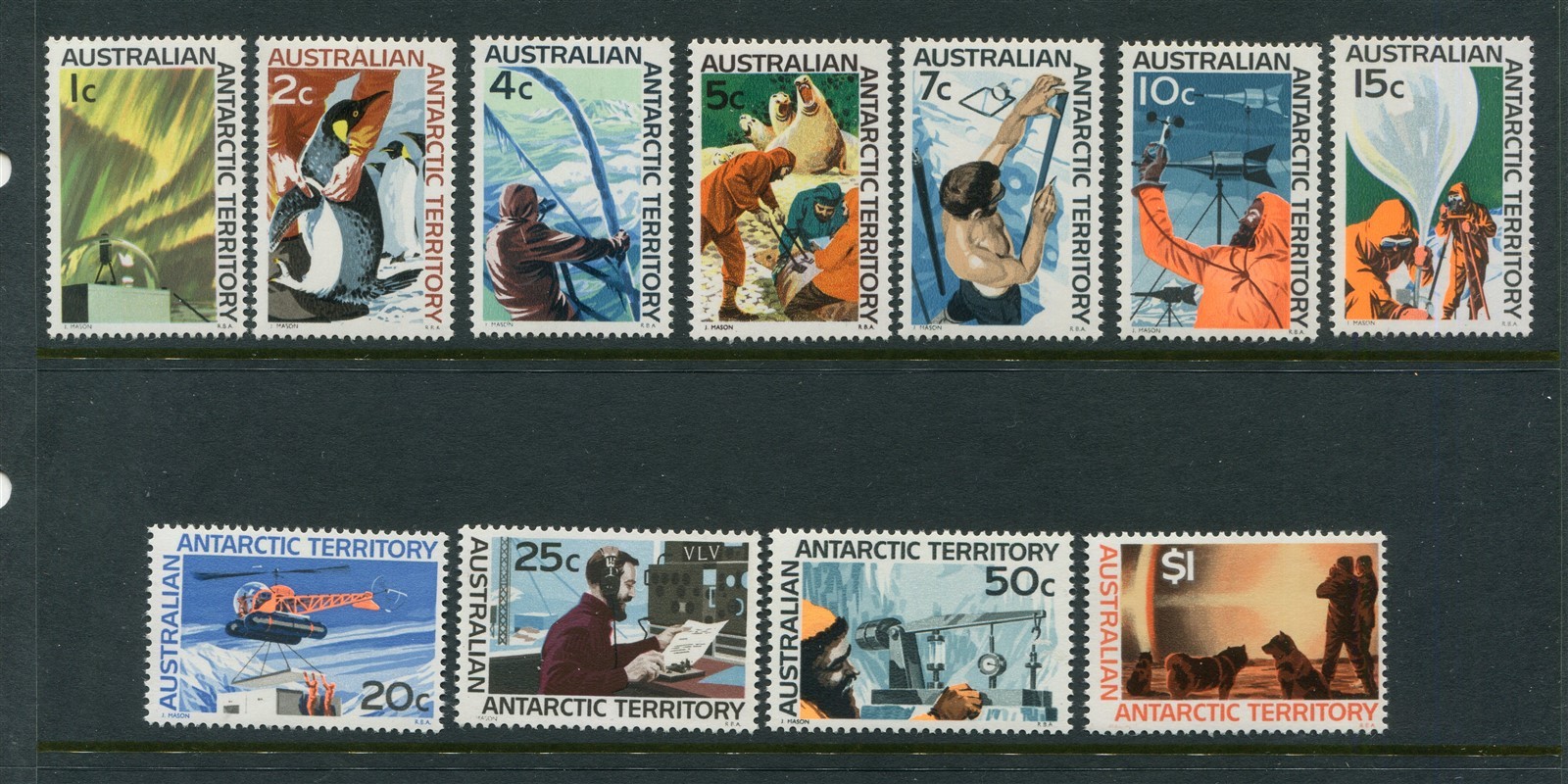 AAT #L8-18 Penguin Complete Set [Mint Never Hinged]