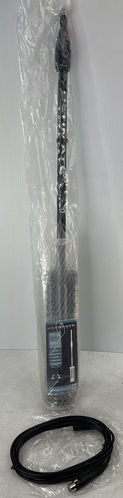 Ultimate Support PRO-R-T Pro Series Mic Stand Standard Height Tripod Base Black