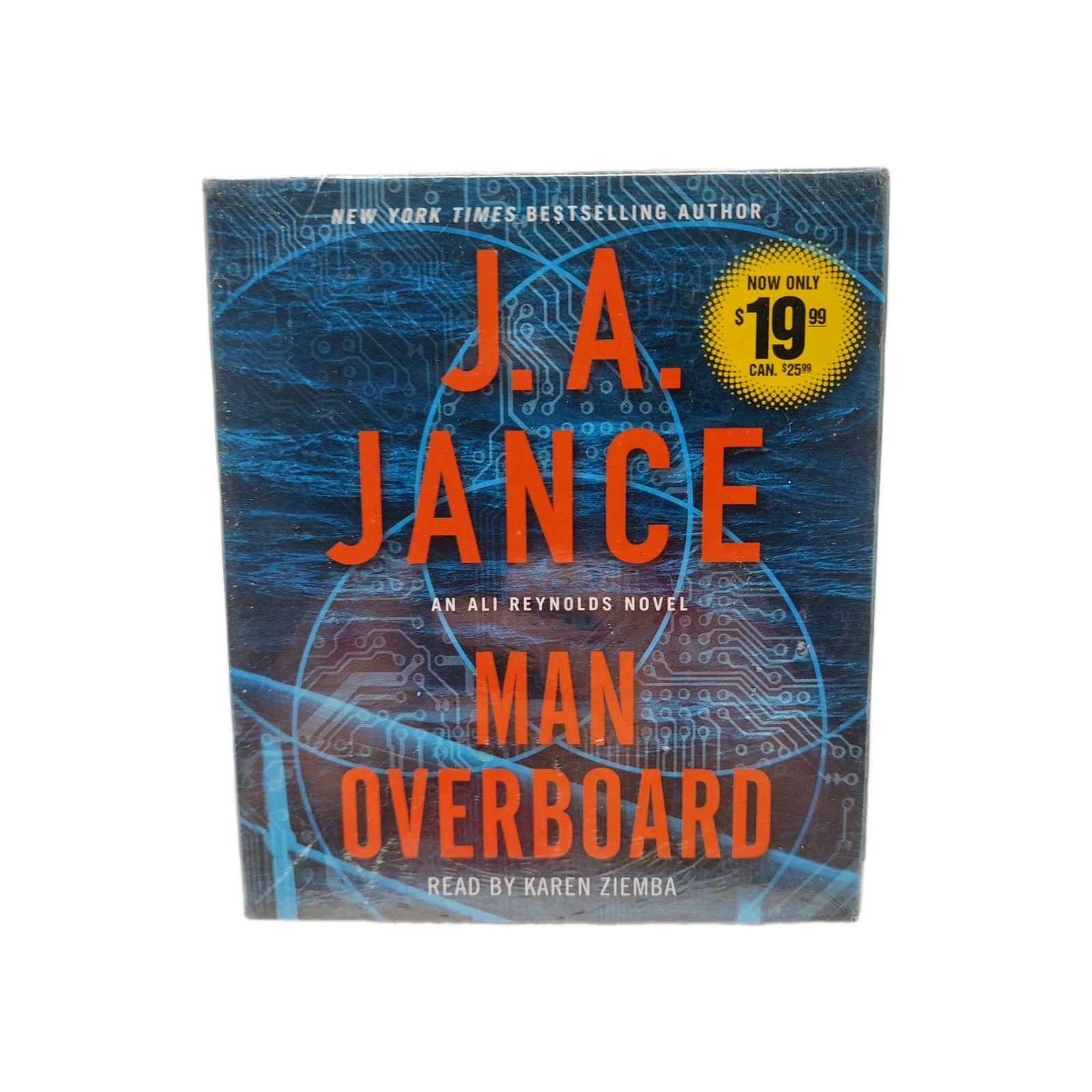Man Overboard J. A. Jance Audiobook 9 CDs Unabridged Ali Reynolds Novel 2017