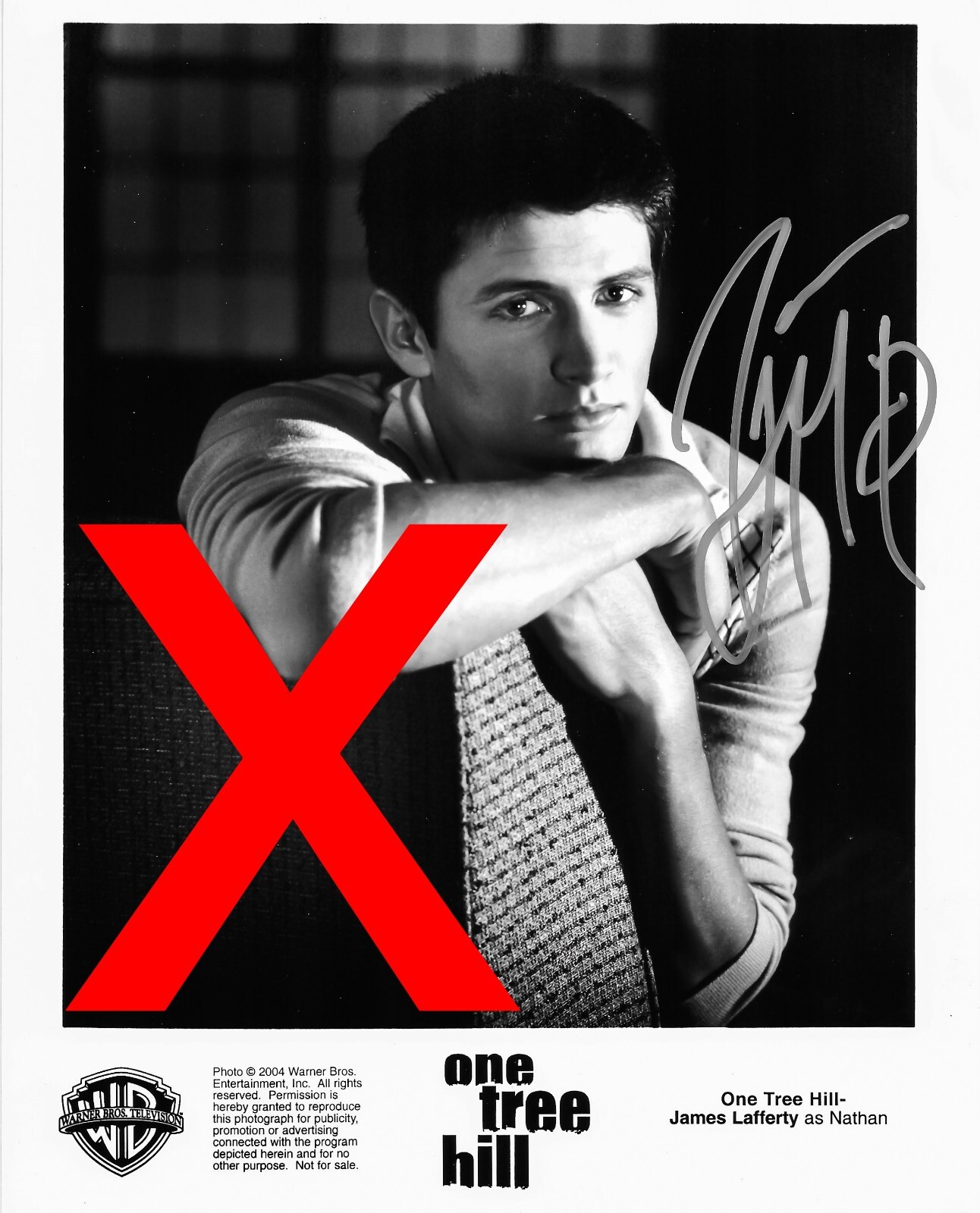 One Tree Hill James Lafferty Autographed - 8x10 Photo RP