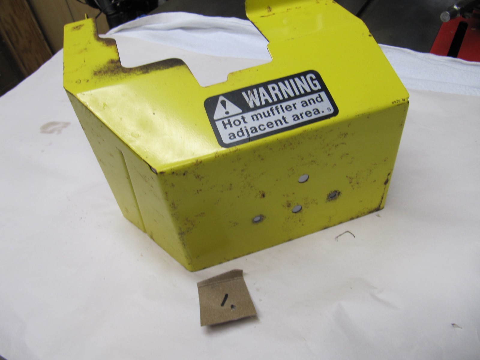 John Deere 826,1032 Nice Used  Carburetor Cover Above SN#155001 M83630