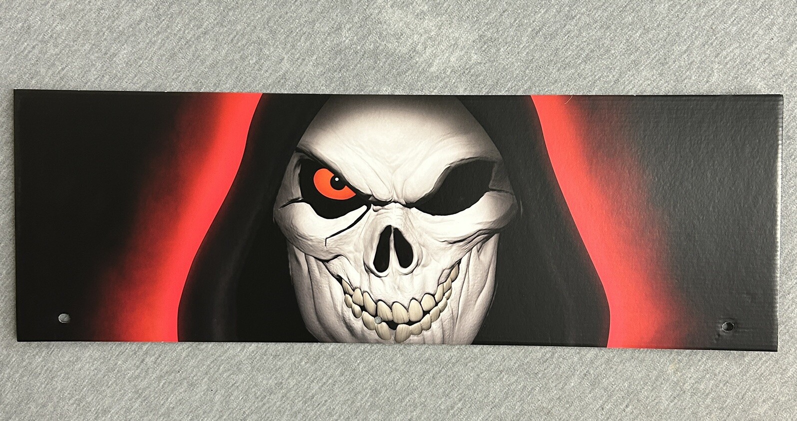 2024 Spirit Halloween Display End Cap 24" x 8" - Jack The Reaper Mascot
