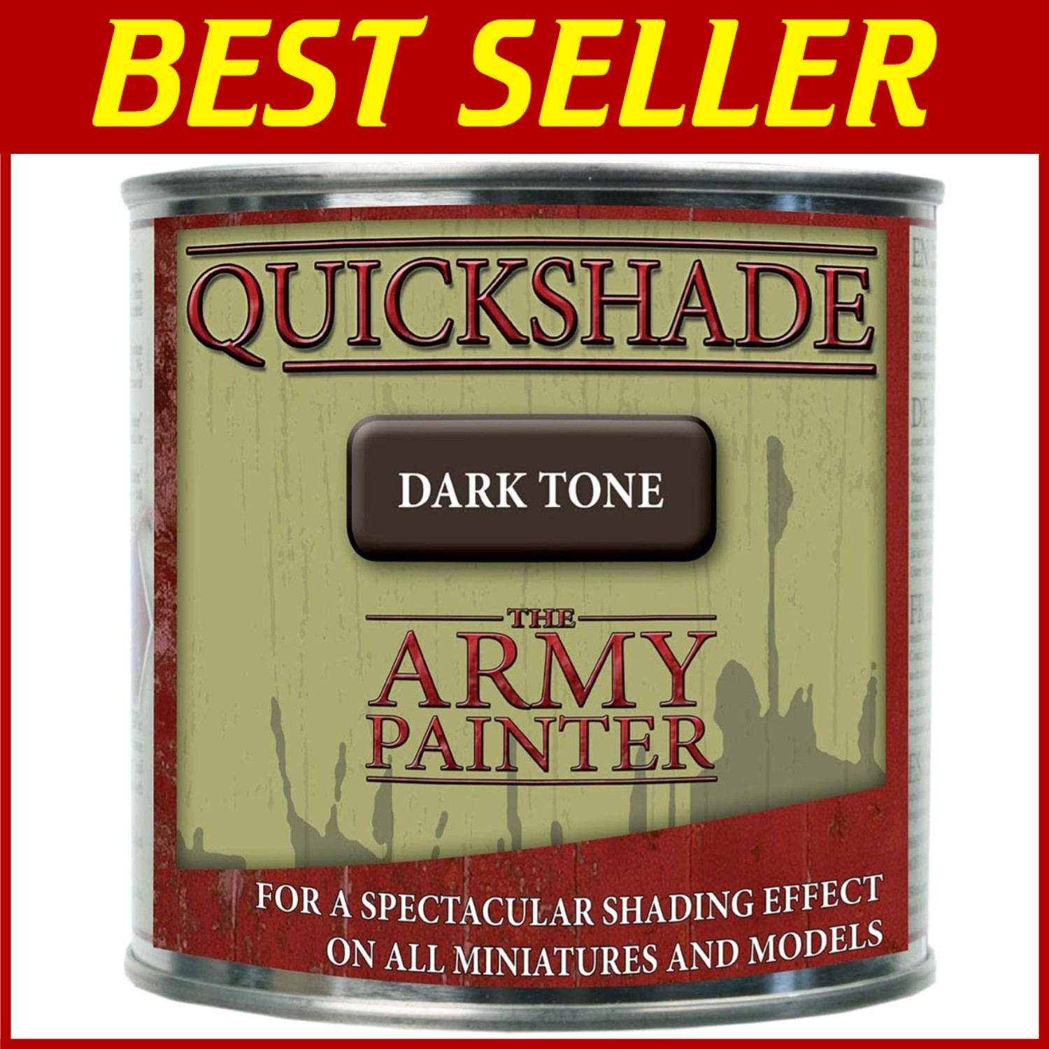 Quickshade Varnish - Dark Tone, 250 ml - Fast-Drying Formula