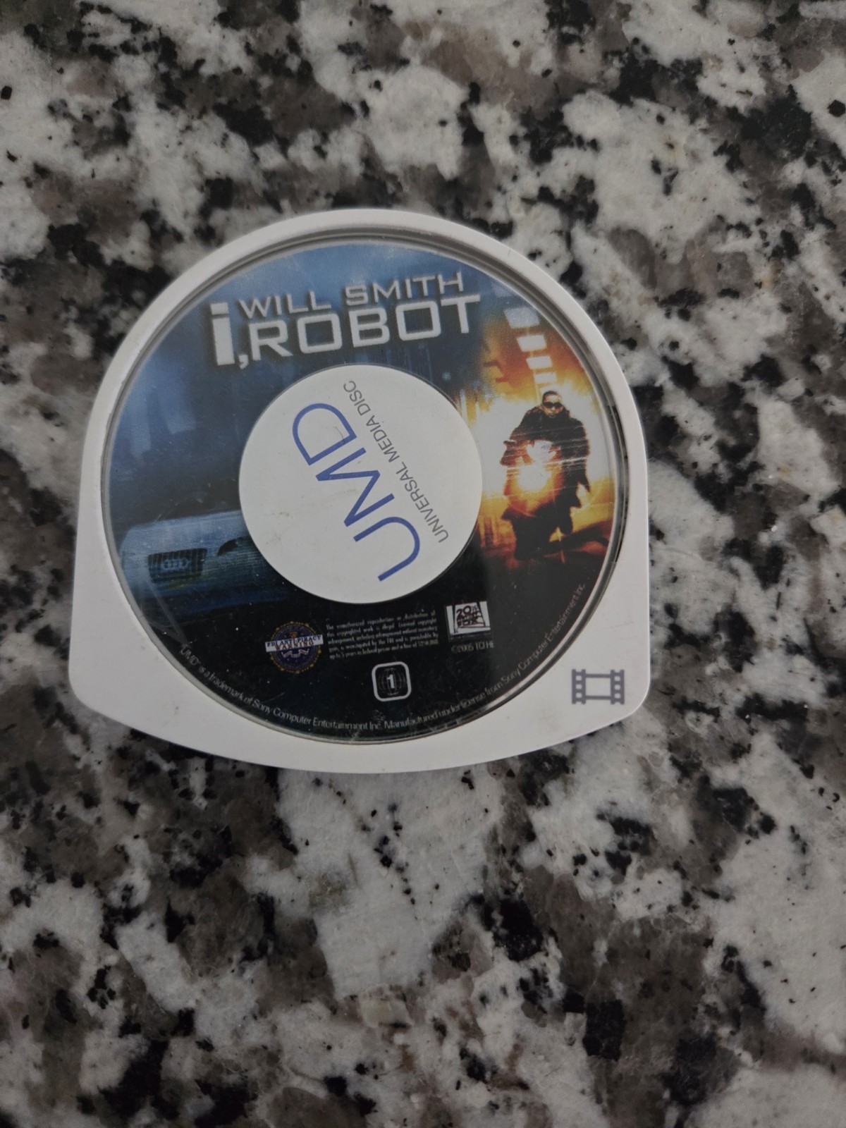 Sony PlayStation PSP UMD Video Will Smith as I, Robot Disc