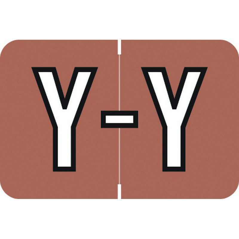 Barkley ACPM Compatible "Y" Labels, Laminated Stock, 1" X 1-1/2" Individual