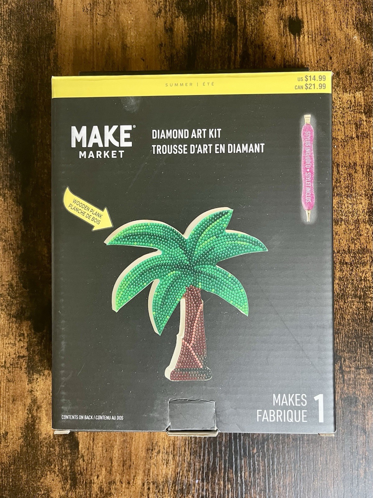 Make Market Diamond Art Kit Summer Palm Tree