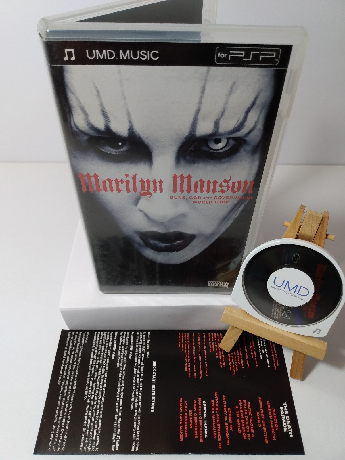 Marilyn Manson - Guns, God and Government (UMD, 2005) w/ Case UMD