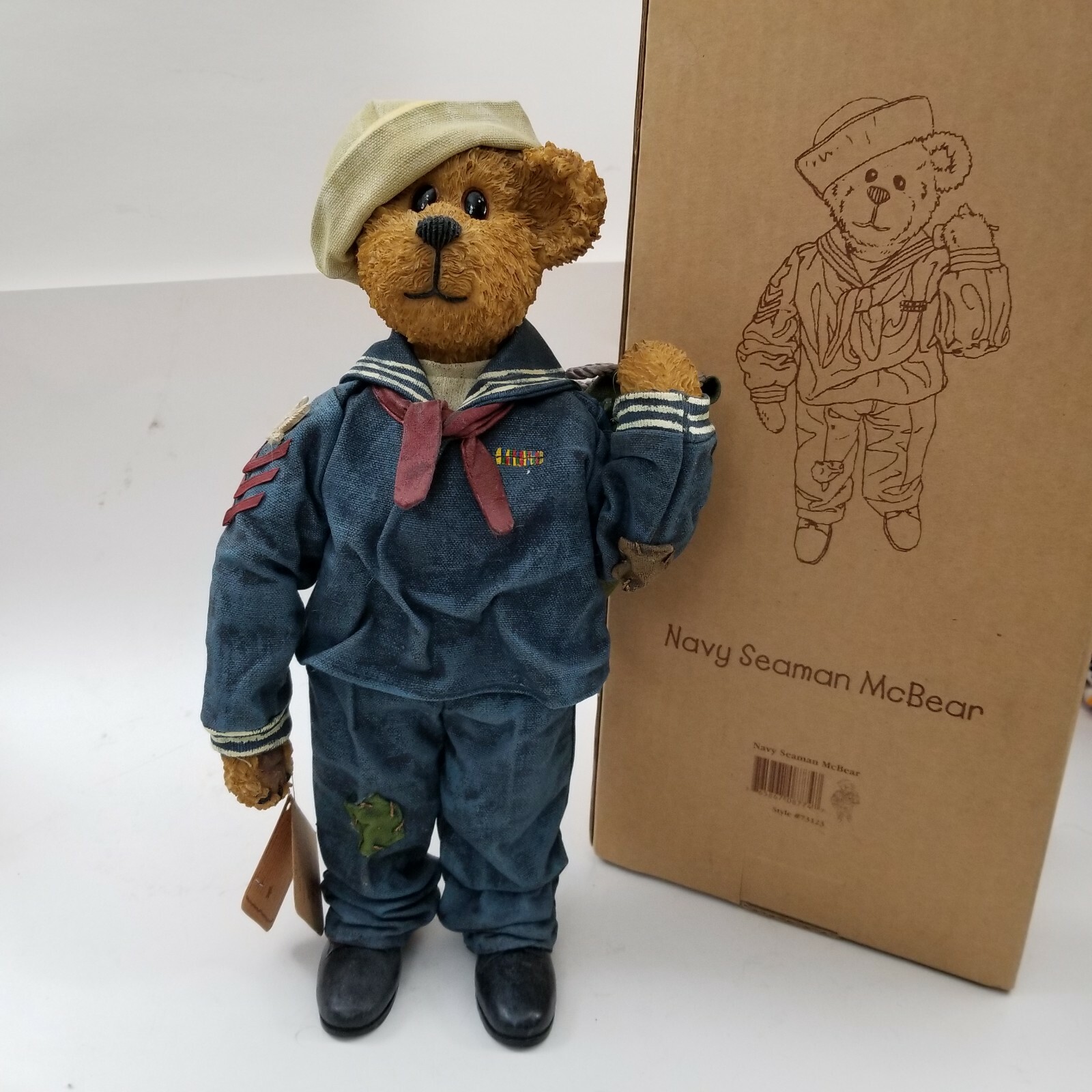 Boyds Bear Collection The Crumpletons Navy Seaman McBear Figurine 73123