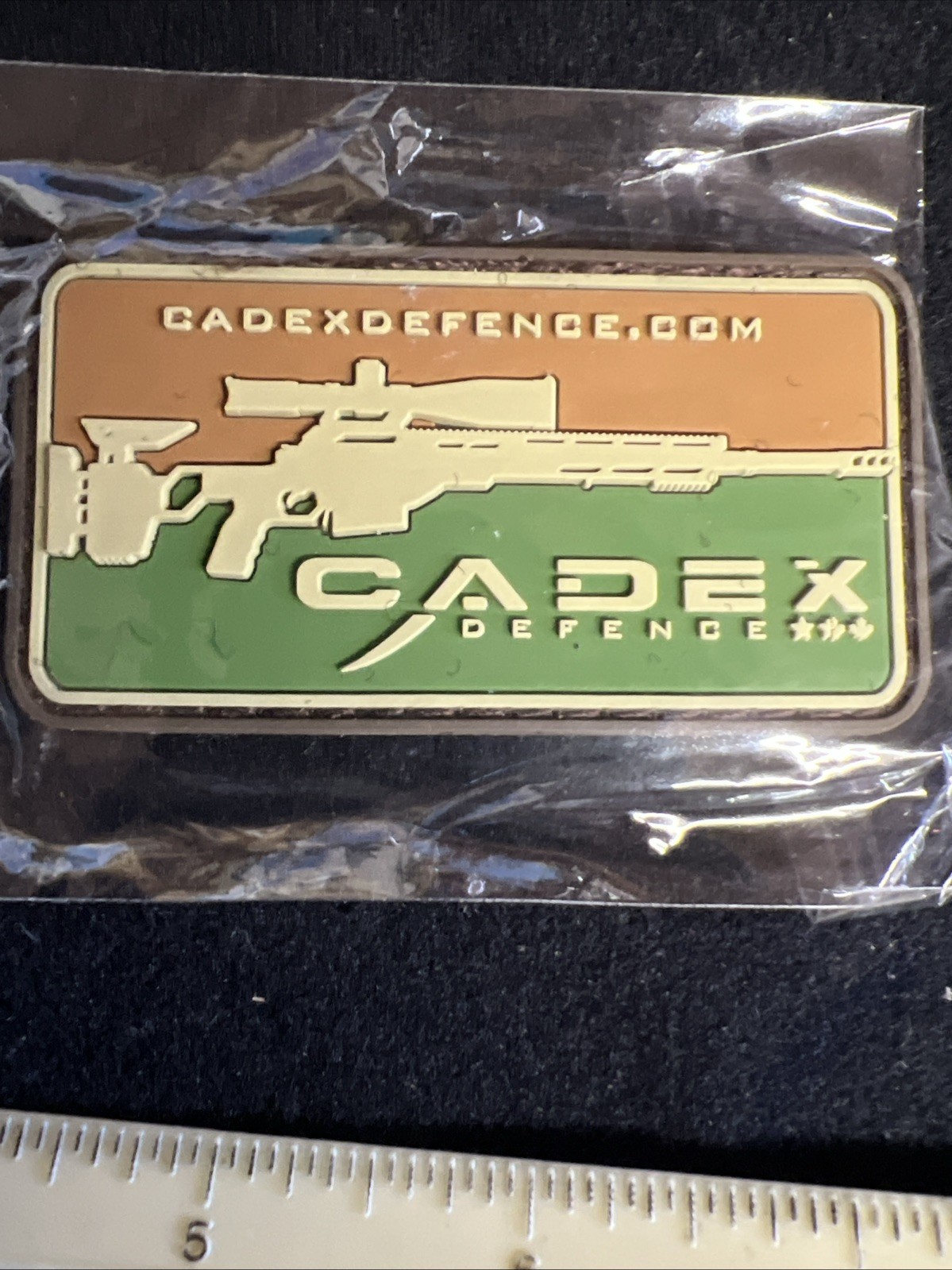 Cadex Defence PVC Rubber Hook Loop Morale Patch New Shot Show 2023