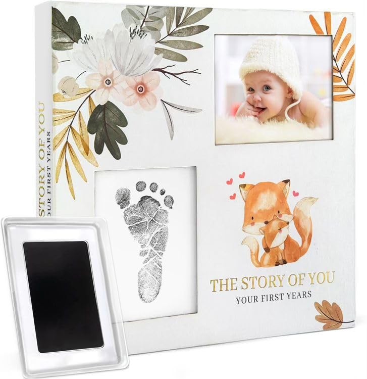 Baby Memory Book For Girl or Boy, Natural Baby Book from Birth, First Years J...