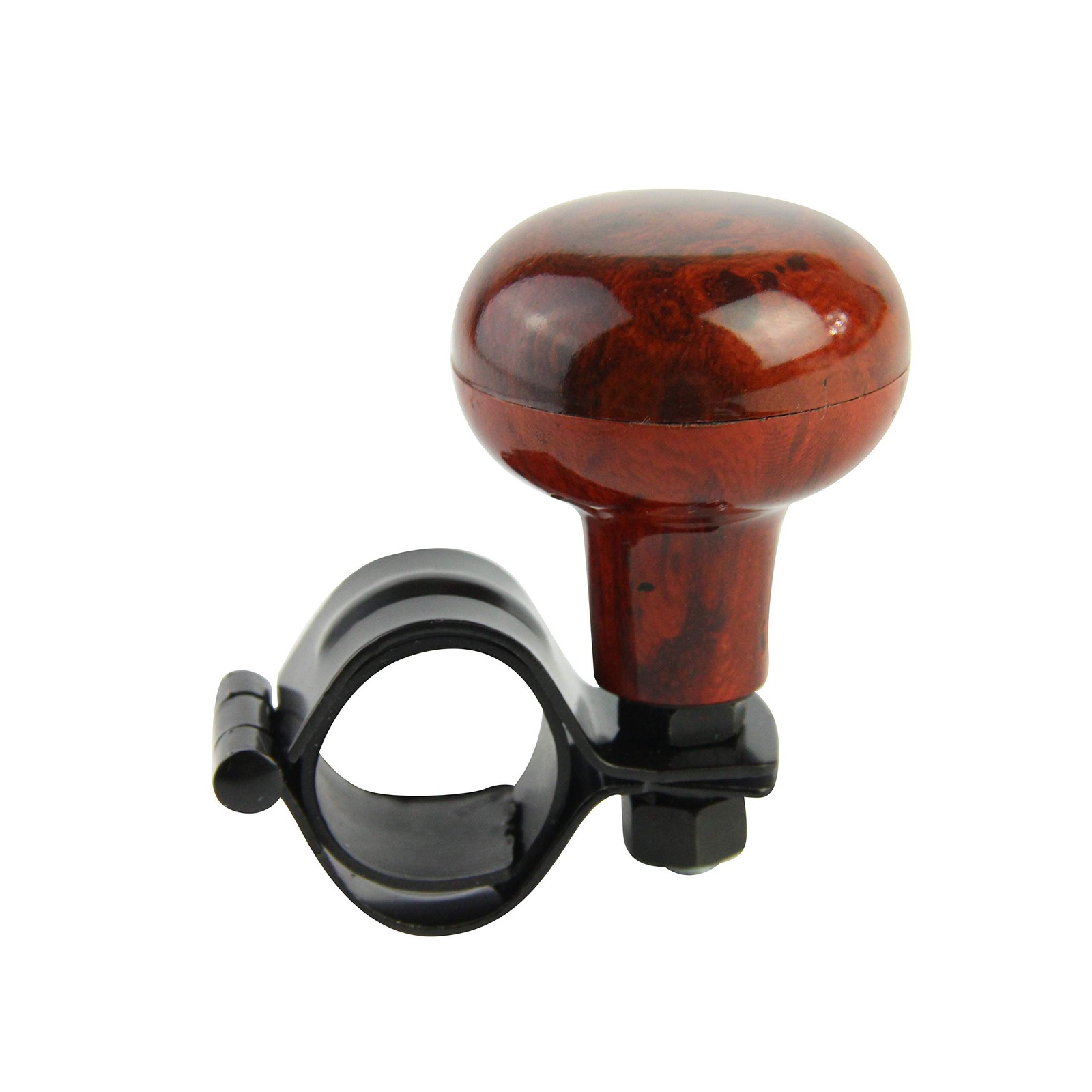 Woodgrain Steering Wheel Spinner Knob | Universal Fit for All Cars, Trucks Semis