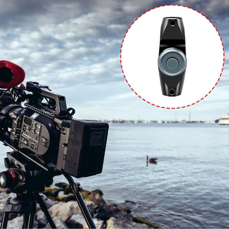 Press Lock Aluminum Joint Adapter Double 1/4 Mounts 180° Rotate For Cameras