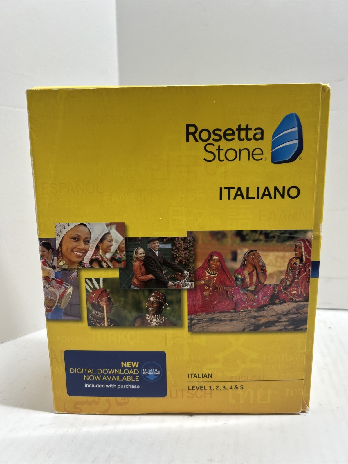 Rosetta Stone Italian [Italiano] Level 1 -5 Language Software