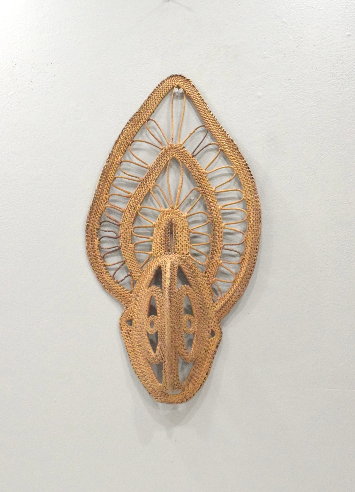 Mask Papua New Guinea Woven Fiber Yam Mask