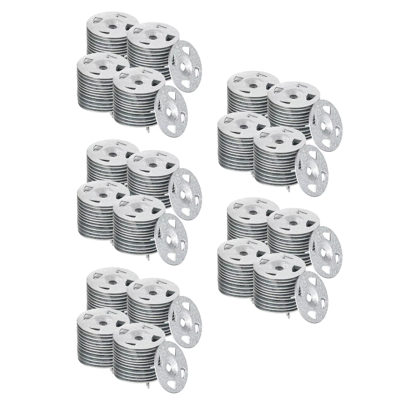 200Pcs Foam Board Fasteners Load Spreading Flat Washers for Fixing Wall Ceiling