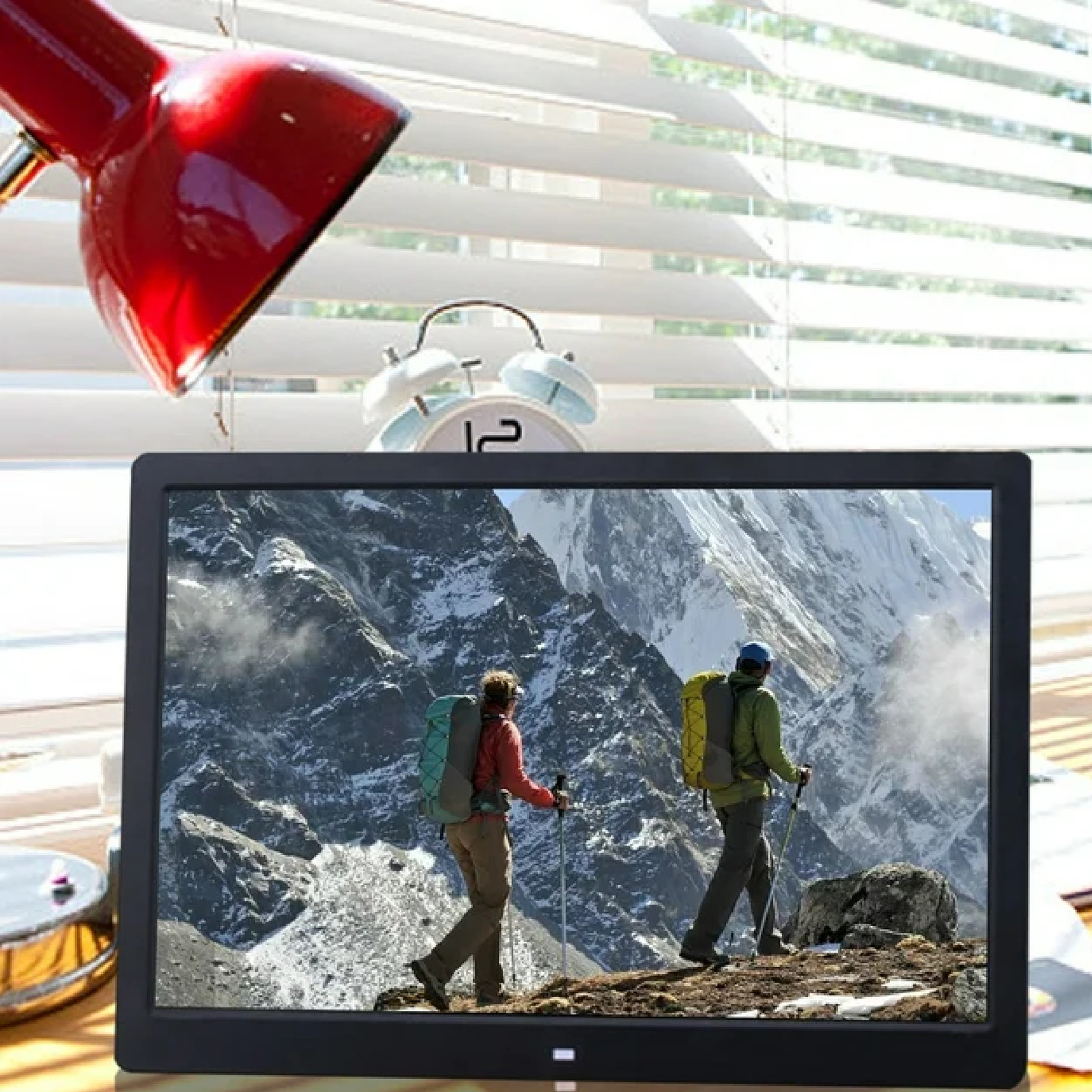 Birdeem Cadre Photo Numrique, 15.4 Pouces Cadre Photo Numrique Intelligent,