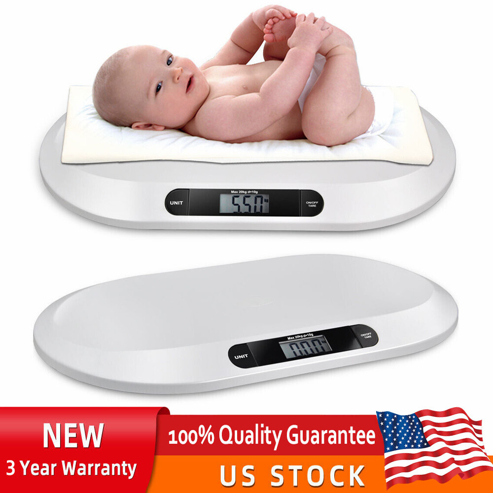 Digital Electronic Scale Veterinary Animal Weight Pet Dog Cat Weighing 44lb/20kg