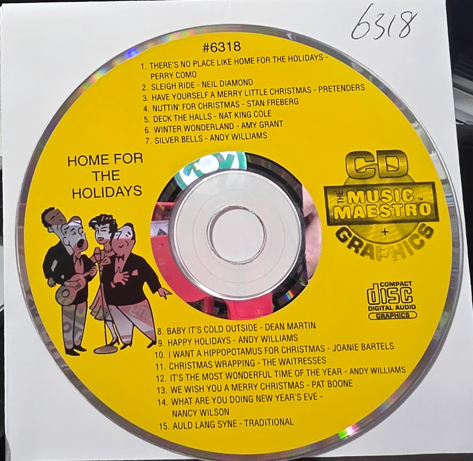 6318 MUSIC MAESTRO  KARAOKE CDG  LOT LONG DRIVE