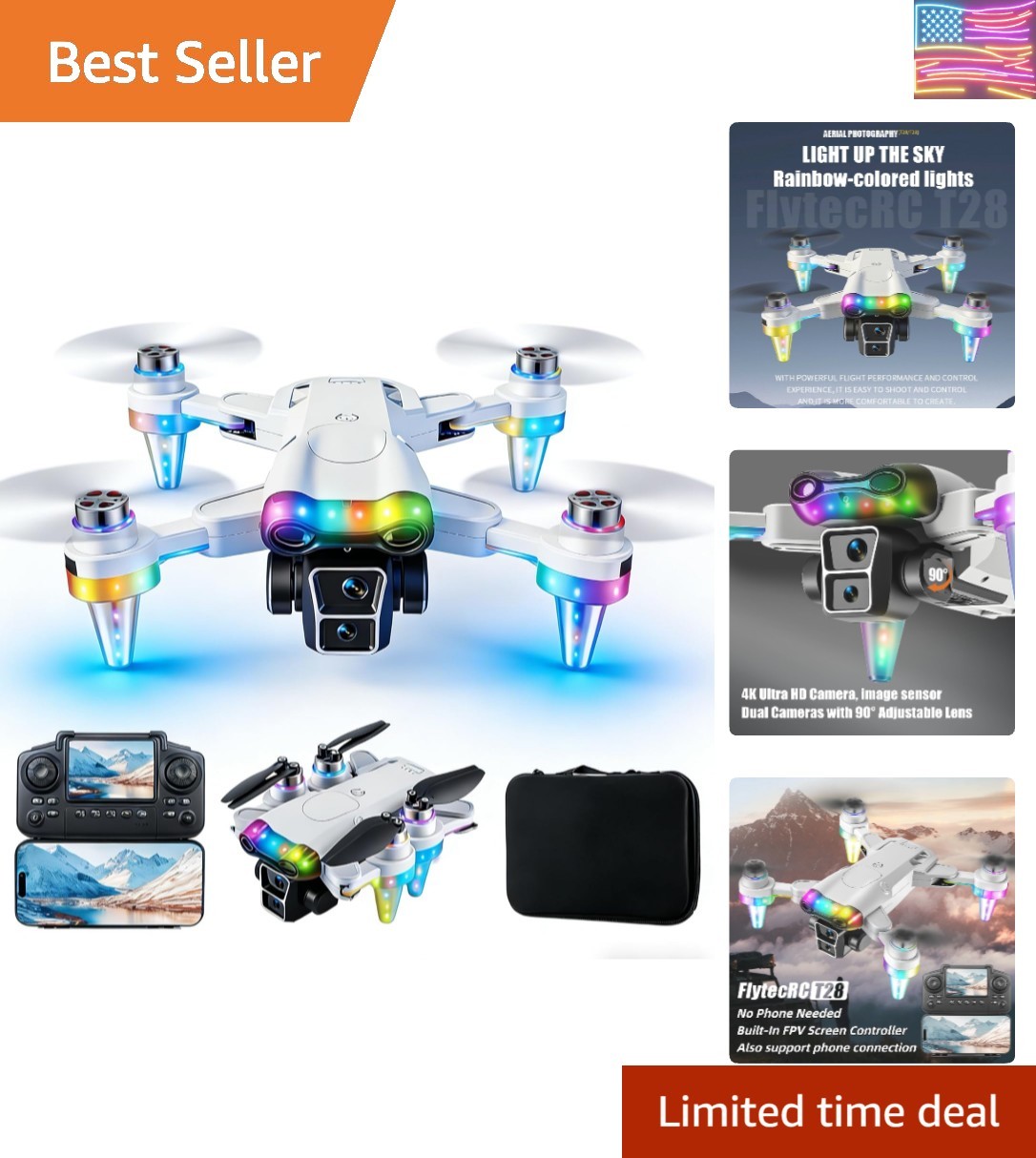 Drones for kids 8-12 with camera 4K HD – Drone with camera for kids & Beginne...
