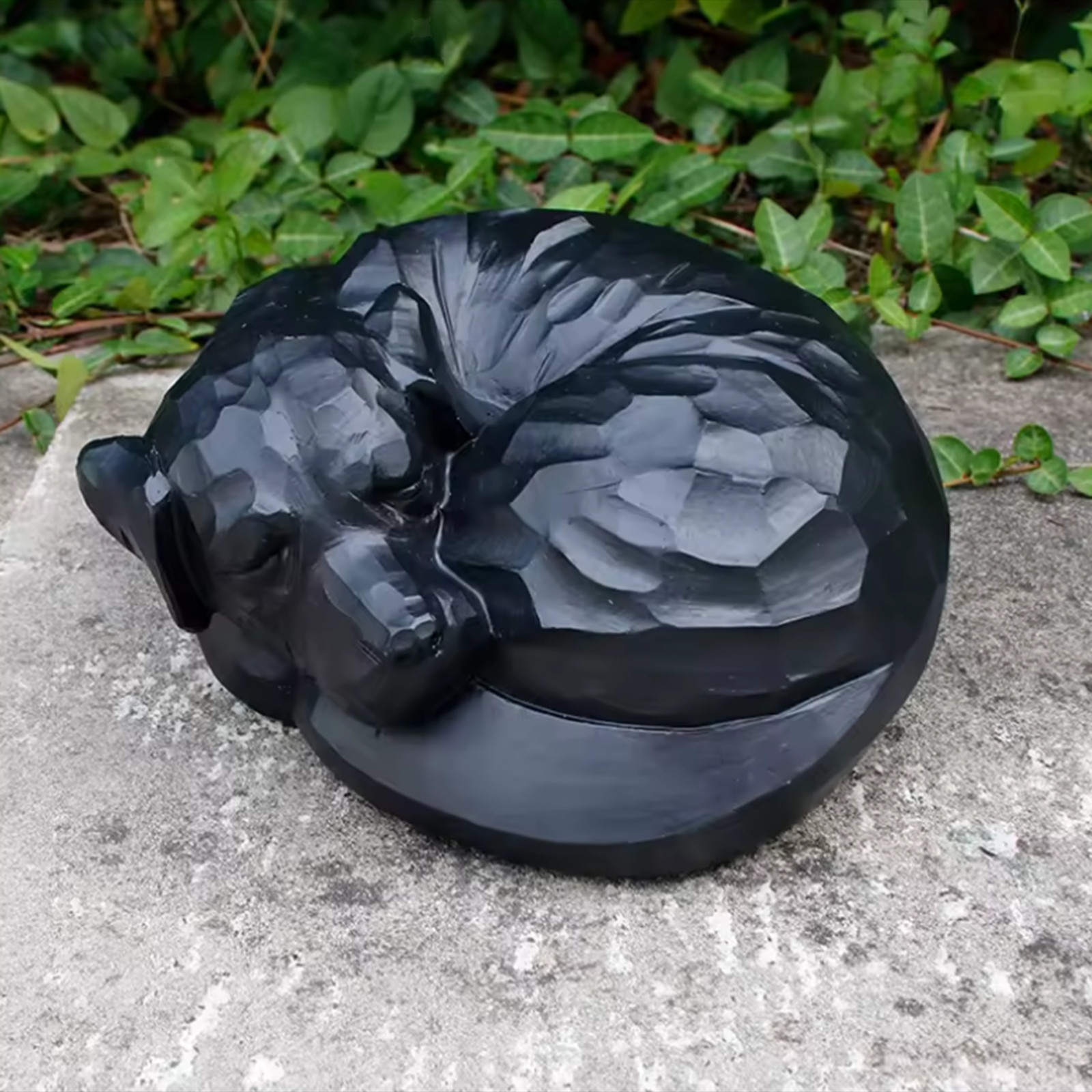 Pet Urn Sculpture Storage Burial Garden Memorable Memorial Keepsake Box