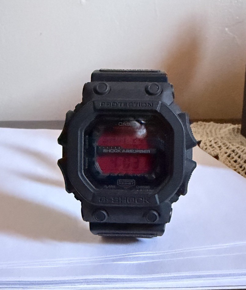 G-Shock GX56BBR-1 King Bold Black and Red Digital Resin