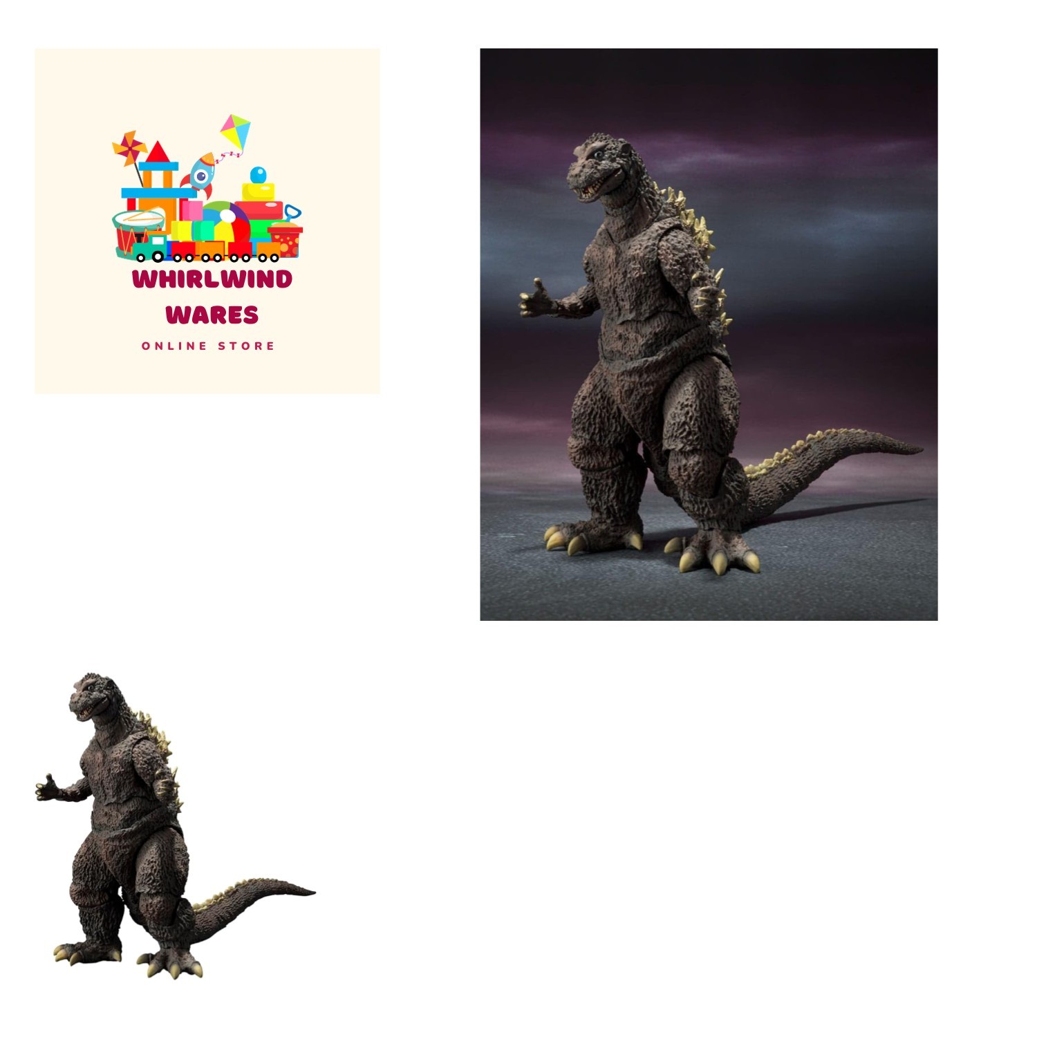 Limited Edition Godzilla 70th Anniversary Action Figure with Heat Ray Effect