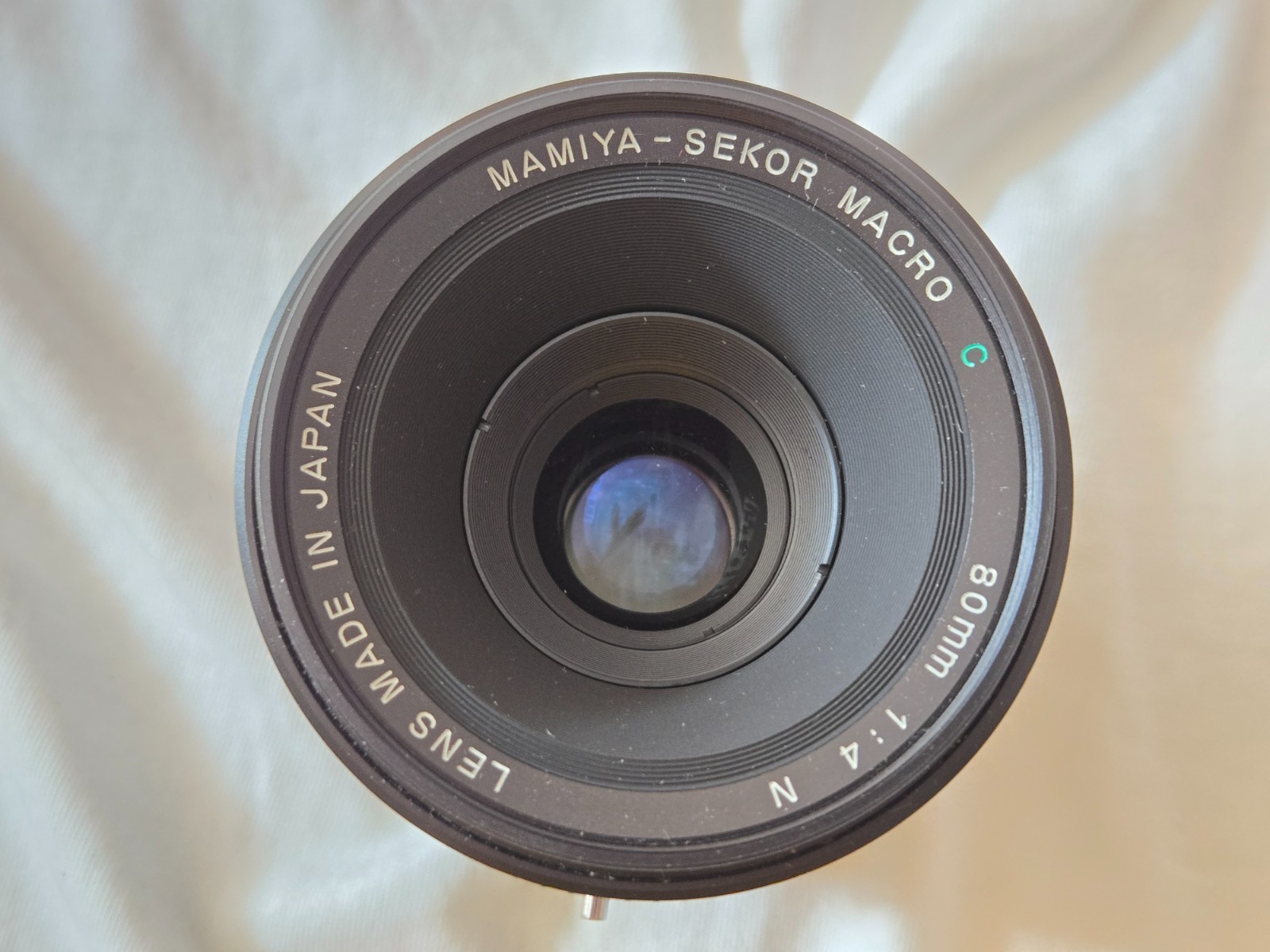 Mamiya Sekor Macro C 80mm f/4 N For M645 1000S Pro TL (SN: 104xxx)