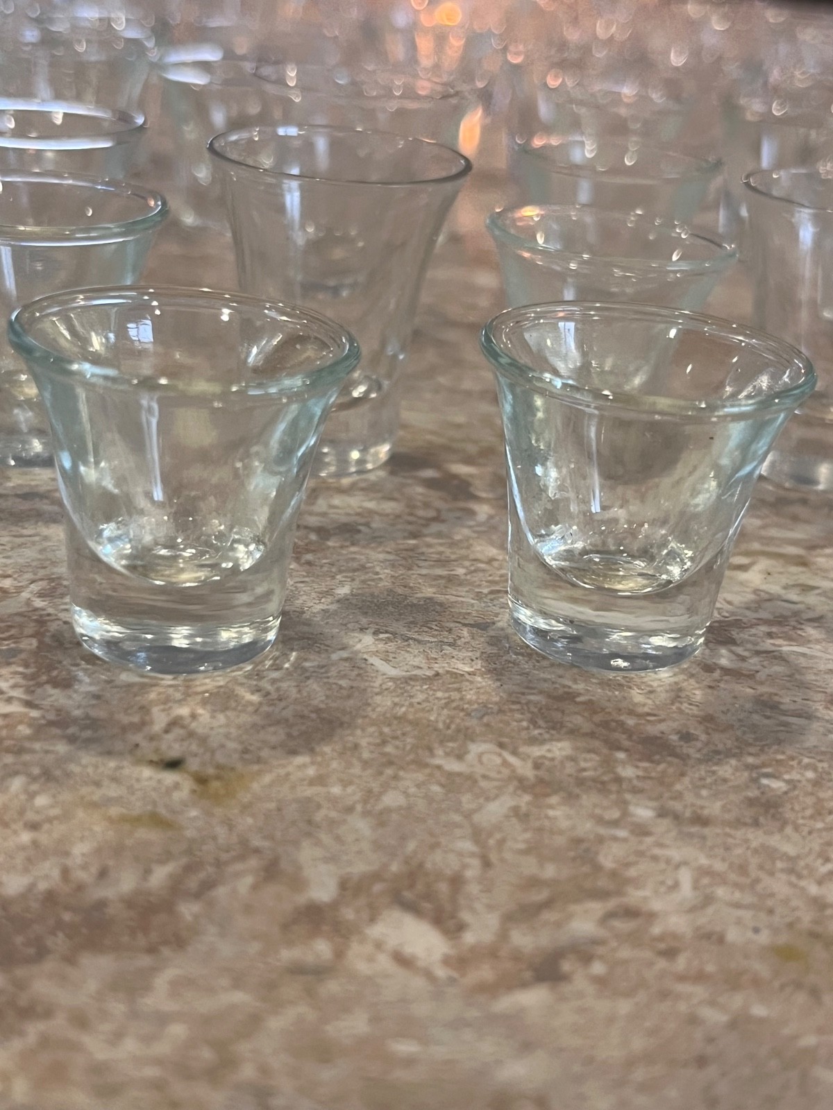 175 Glass communion cups