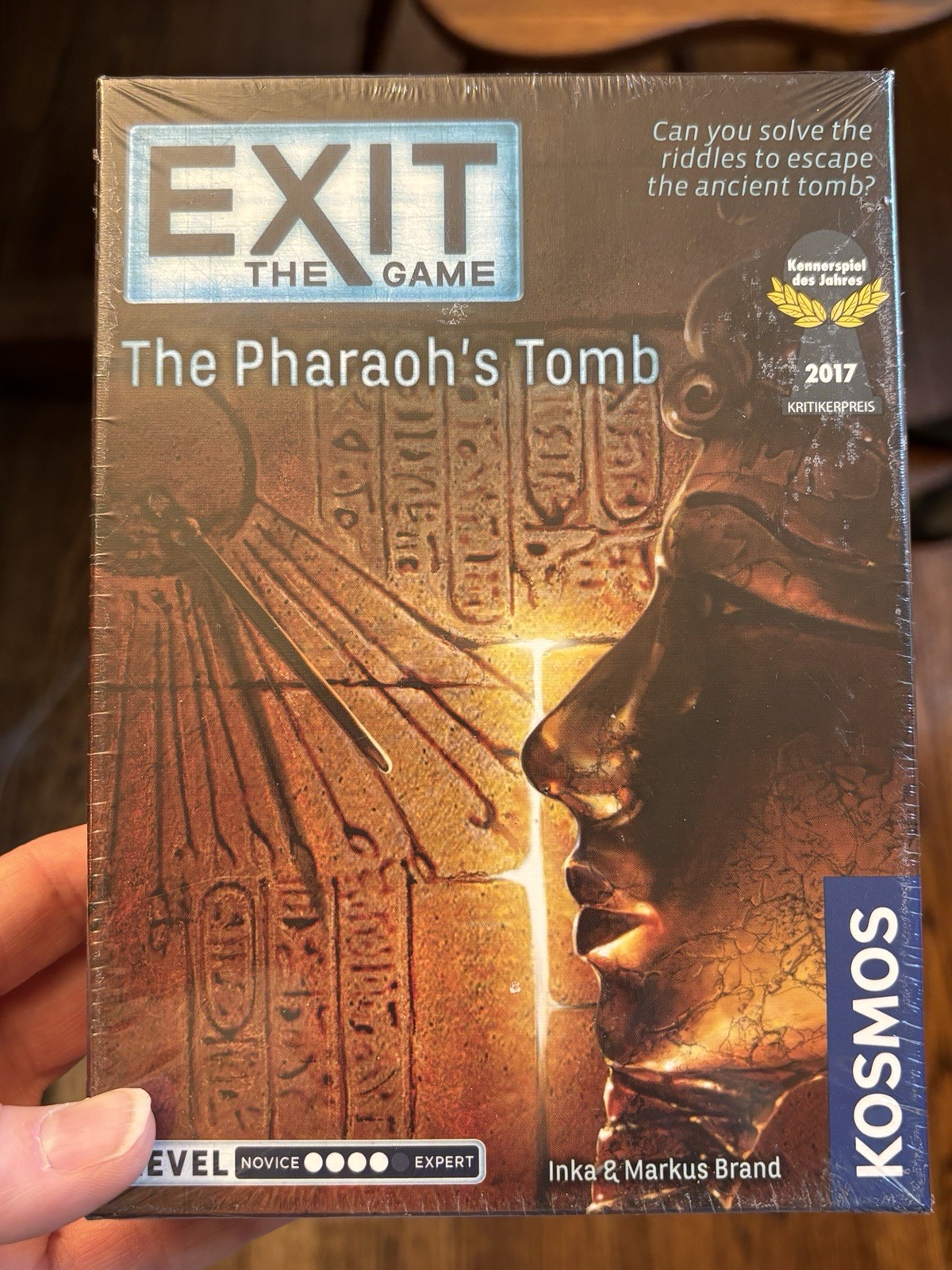 Exit: The Pharaoh's Tomb | Exit: The Game - Kosmos - 12+, 1-4 players, 2017 NIP