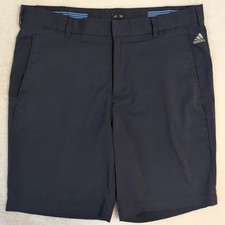 ADIDAS Climacool Men's 36x9" Polyester Blue Golf Pants 3 Stripes EUC